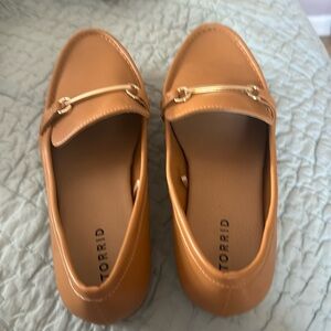Like New size 10WW Torrid Loafers